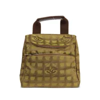 chanel pre-owned sac à dos old travel line 2002 - vert