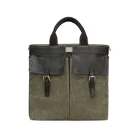 dolce & gabbana sac cabas à design colour block - gris