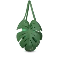 staud sac seau palm en paille - vert