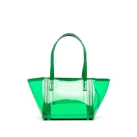 by far sac à main à design transparent - vert