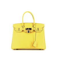 hermès pre-owned sac à main birkin 30 - jaune