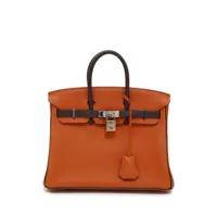 hermès pre-owned sac cabas birkin 25 2011 - orange