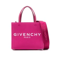 givenchy mini sac cabas en toile gg - rose
