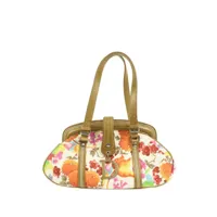 christian dior pre-owned sac cabas à fleurs (années 1990-2000) - multicolore