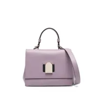 furla petit sac à main emma en cuir - violet