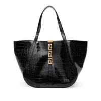 versace grand sac cabas greca goddess - noir