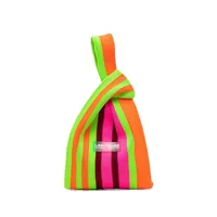 lastframe sac cabas random knot à rayures - multicolore