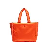 nº21 sac cabas en satin - orange