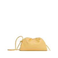 mansur gavriel mini pochette cloud en cuir - jaune