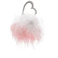 l'alingi sac à main love feather - rose