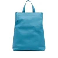 marsèll sac à dos bretella en cuir - bleu