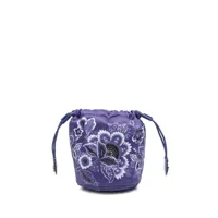 etro sac seau à fleurs - violet