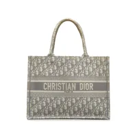 christian dior pre-owned sac cabas book pre-owned (2020) - gris
