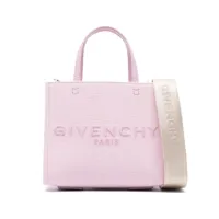 givenchy sac à main mini g à logo brodé - rose