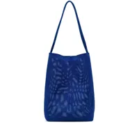 jnby sac cabas en mesh - bleu