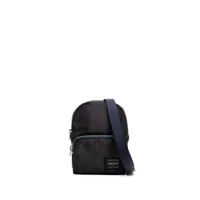 porter-yoshida & co. mini sac à dos howl à logo appliqué - bleu