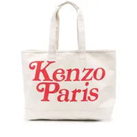 kenzo grand sac à main kenzo utility - tons neutres