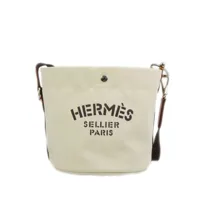 hermès pre-owned sac seau sac de pansage pre-owned (2008) - tons neutres