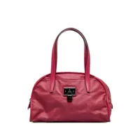 loewe pre-owned sac à main à plaque logo (2009) - rose