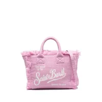 mc2 saint barth sac cabas colette sponge à design bicolore - rose