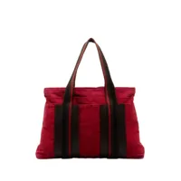 hermès pre-owned 2000-2010 sac troca horizontal mm tote bag - rouge