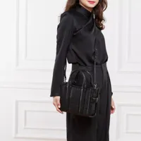 marc jacobs sacs portés main, the tote bag mini en noir - totespour dames