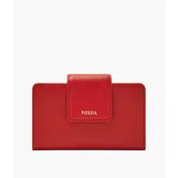 fossil outlet porte-monnaie multifonction madison - rouge
