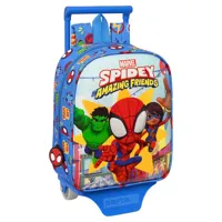 safta backpack with wheels bleu