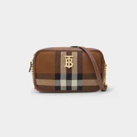 sac lola camera bag  - burberry - motif check