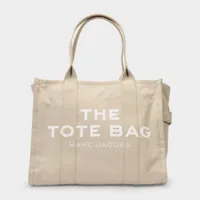 the large tote bag - marc jacobs - coton - beige
