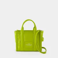 tote bag the mini tote - marc jacobs - cuir - vert