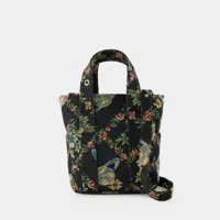 tote bag murray small - vivienne westwood - synthétique - noir