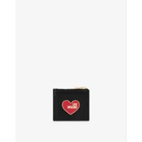 porte-cartes enameled heart