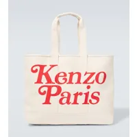 kenzo x verdy – cabas kenzo utility large en toile