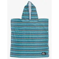 quiksilver hoody towel - serviette de plage pour garçon 2-7 bleu