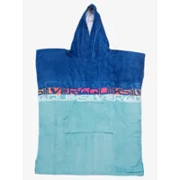 quiksilver hoody towel - serviette de plage pour garçon bleu