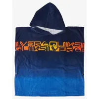 quiksilver hoody towel - serviette de plage pour garçon 2-7 bleu