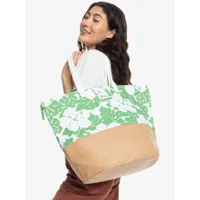 waikiki life - tote bag pour femme - vert - roxy