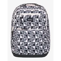 here you are printed fitness 24l - sac à dos moyen pour femme - noir - roxy