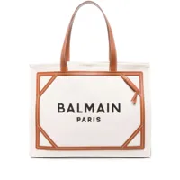 balmain- b-army medium canvas shopping bag