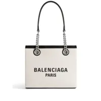 balenciaga- duty free small canvas tote bag