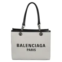 balenciaga- duty free canvas tote bag