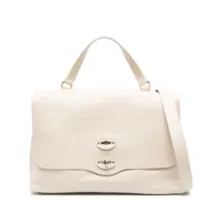 zanellato- postina m leather handbag
