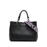 emporio armani- small leather tote bag