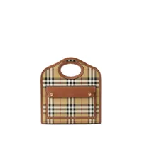 burberry- pocket mini tote bag