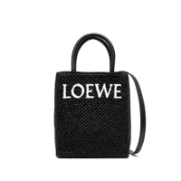 loewe- standard a5 raffia tote bag
