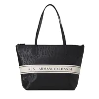 sacs à main armani exchange ax classic logo femme noir