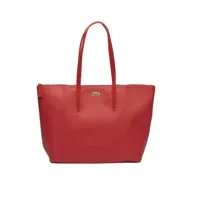 sacs à main lacoste classic femme rouge